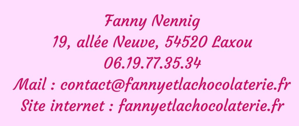 Fanny et la chocolaterie