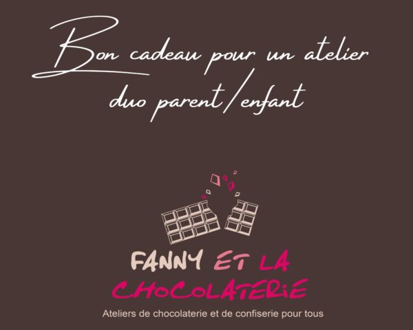 Bon cadeau atelier duo parent/enfant