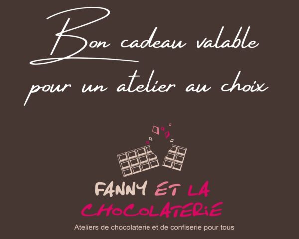 Carte cadeau pour un atelier au choix